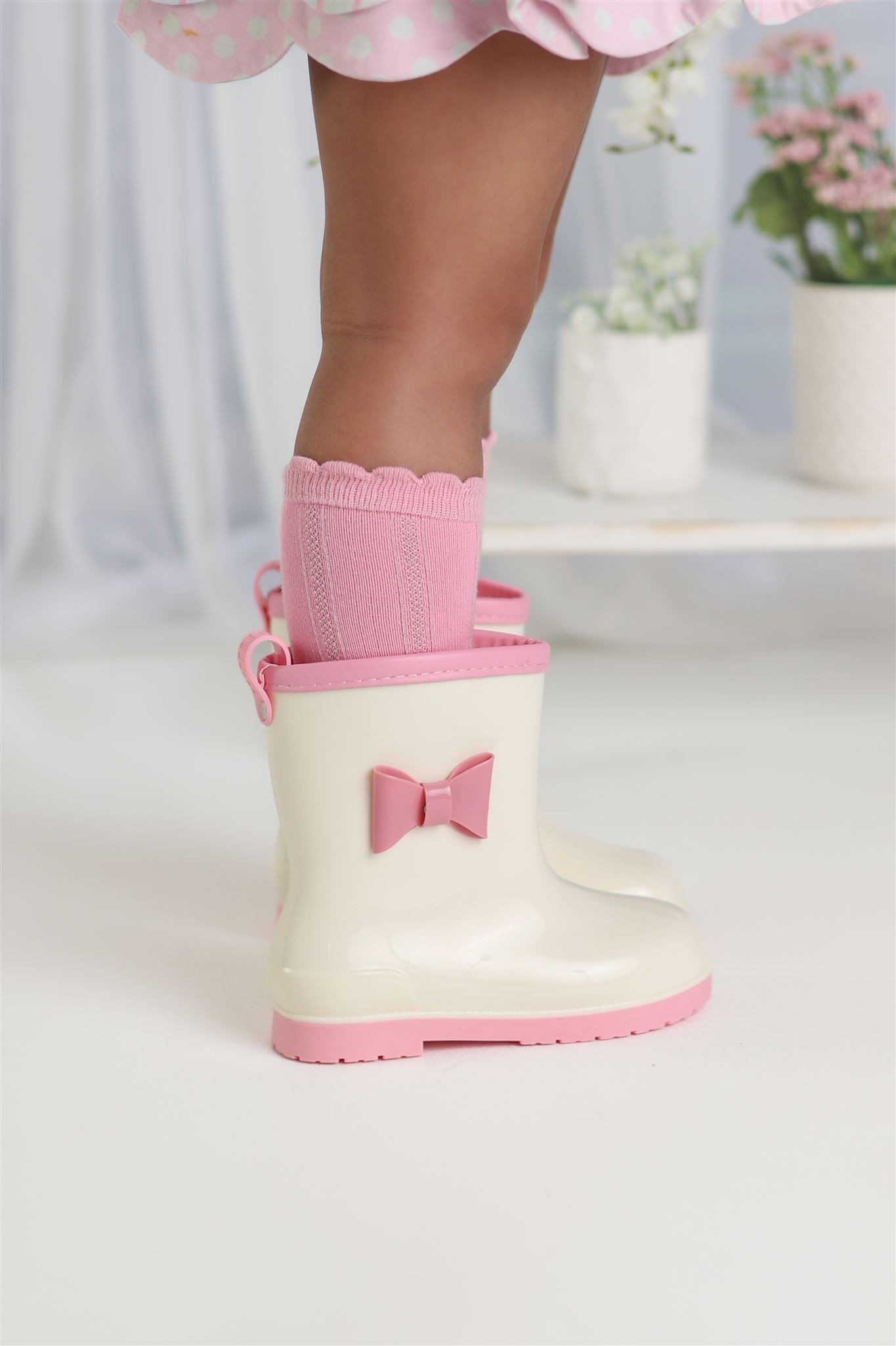 Put a Bow on it rainboots
