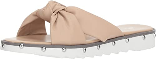 Charles By Charles David Women's Snap Slide Sandal, Size 9.5 M - Nude