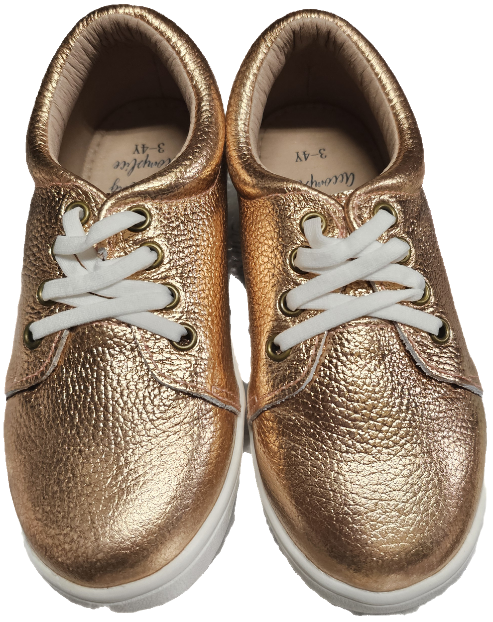 Gustavo leather slip on sneakers kids and adult