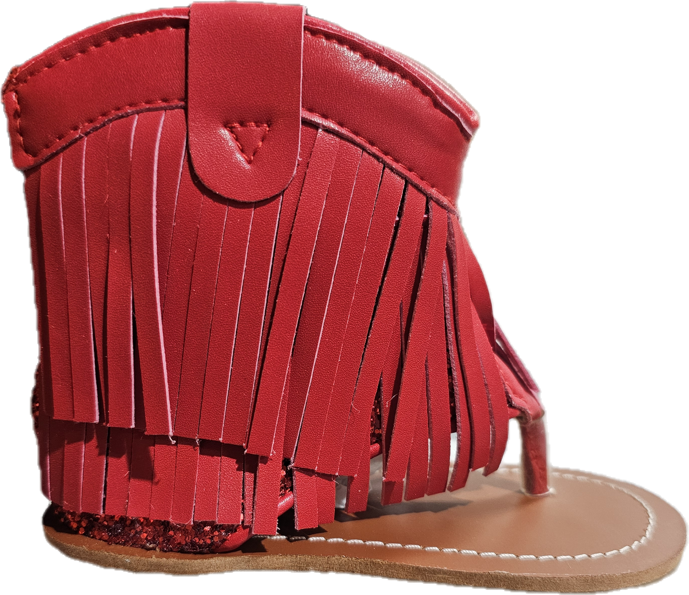 Annie Fringe sequin sandals