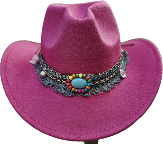 Loretta Cowgirl hat with band