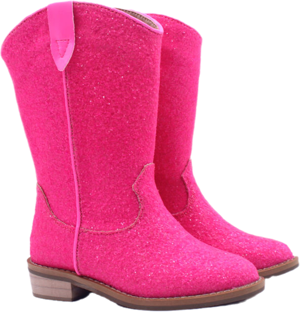 Reba Girls Glitter Cowboy Boots (US sizing)
