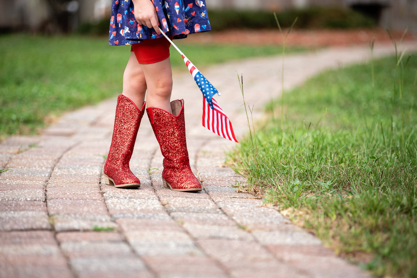 Taylor Glitter Cowgirl Boots