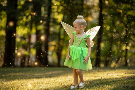 Tink puff ball clip on for shoe - White