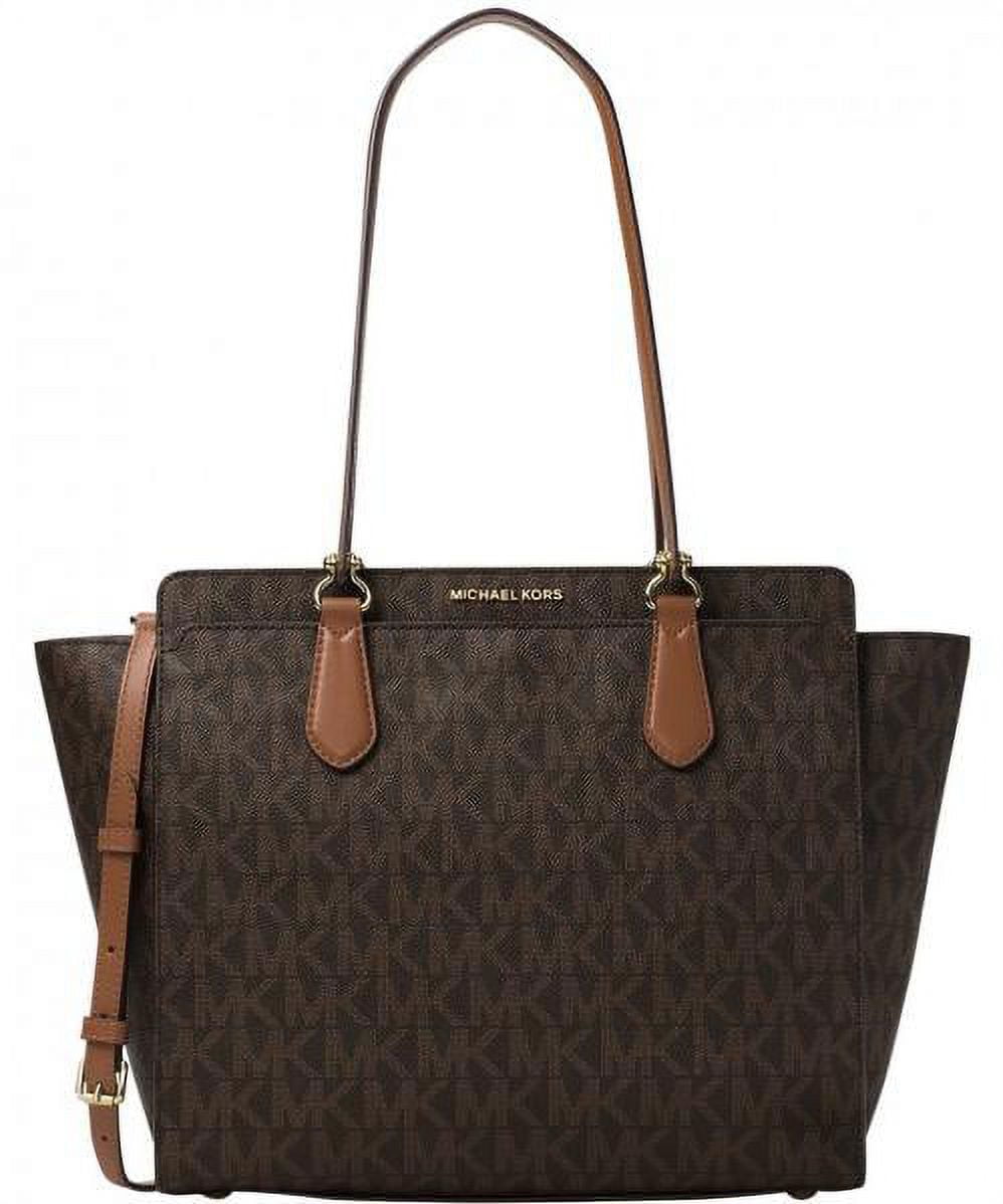 Dee Dee Large Convertible Logo Tote - Brown - 30F6GTWT4B-200