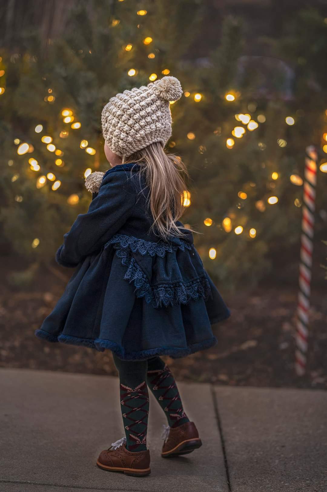 Ribbon tights