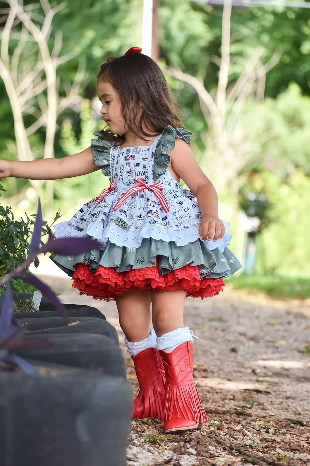 Jolene Fringe Leather Cowgirl Boots RTS