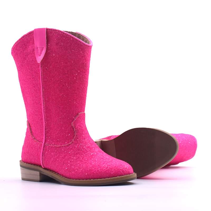 Reba Girls Glitter Cowboy Boots (US sizing)