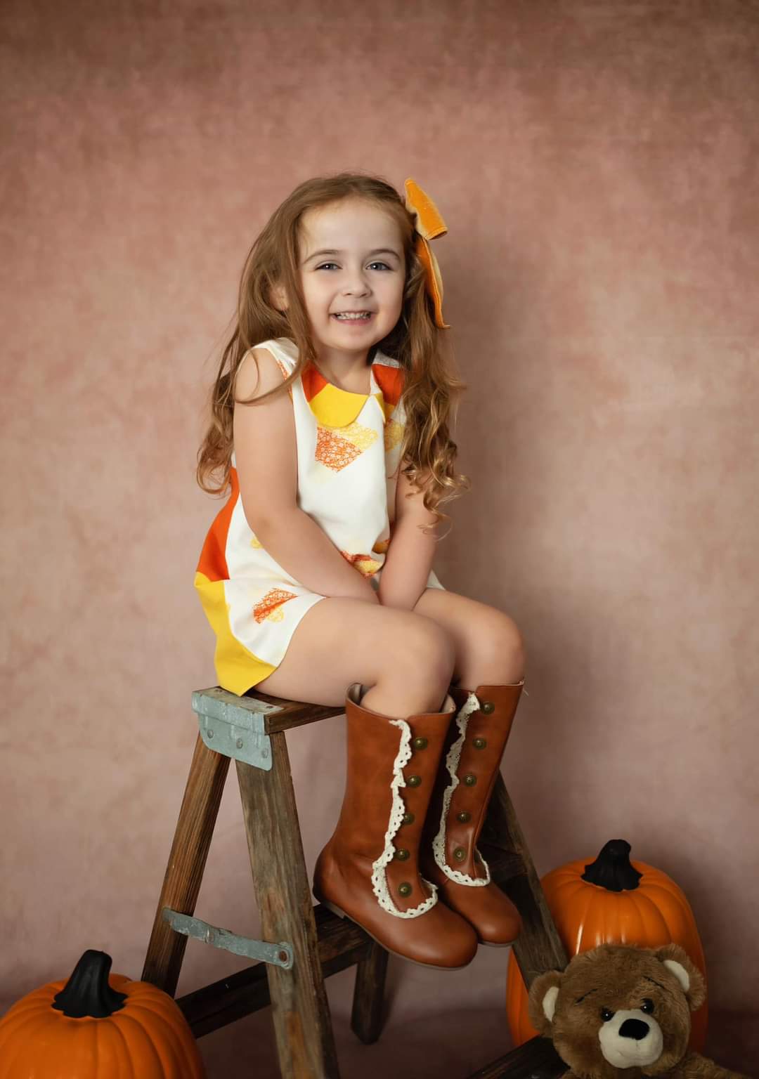 Analise Leather Button Boots