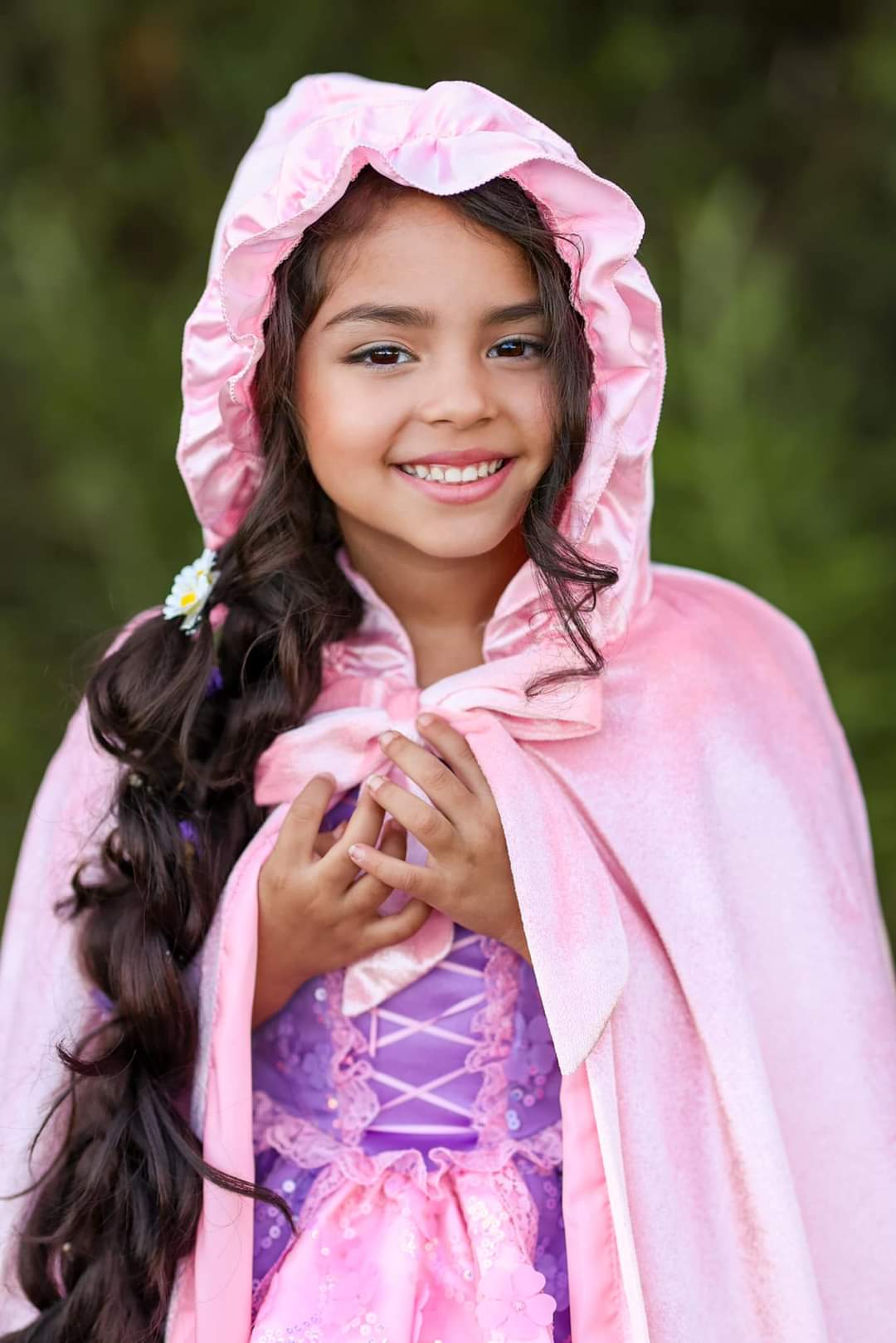 Princess hooded cape (solid)