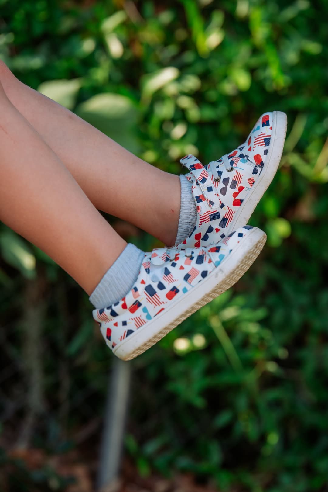 Patriotic Popsicle RWB Sneakers