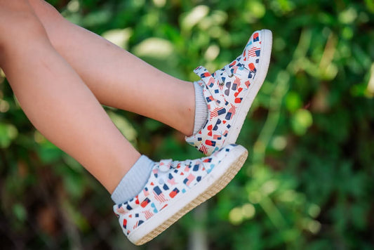 Patriotic Popsicle RWB Sneakers