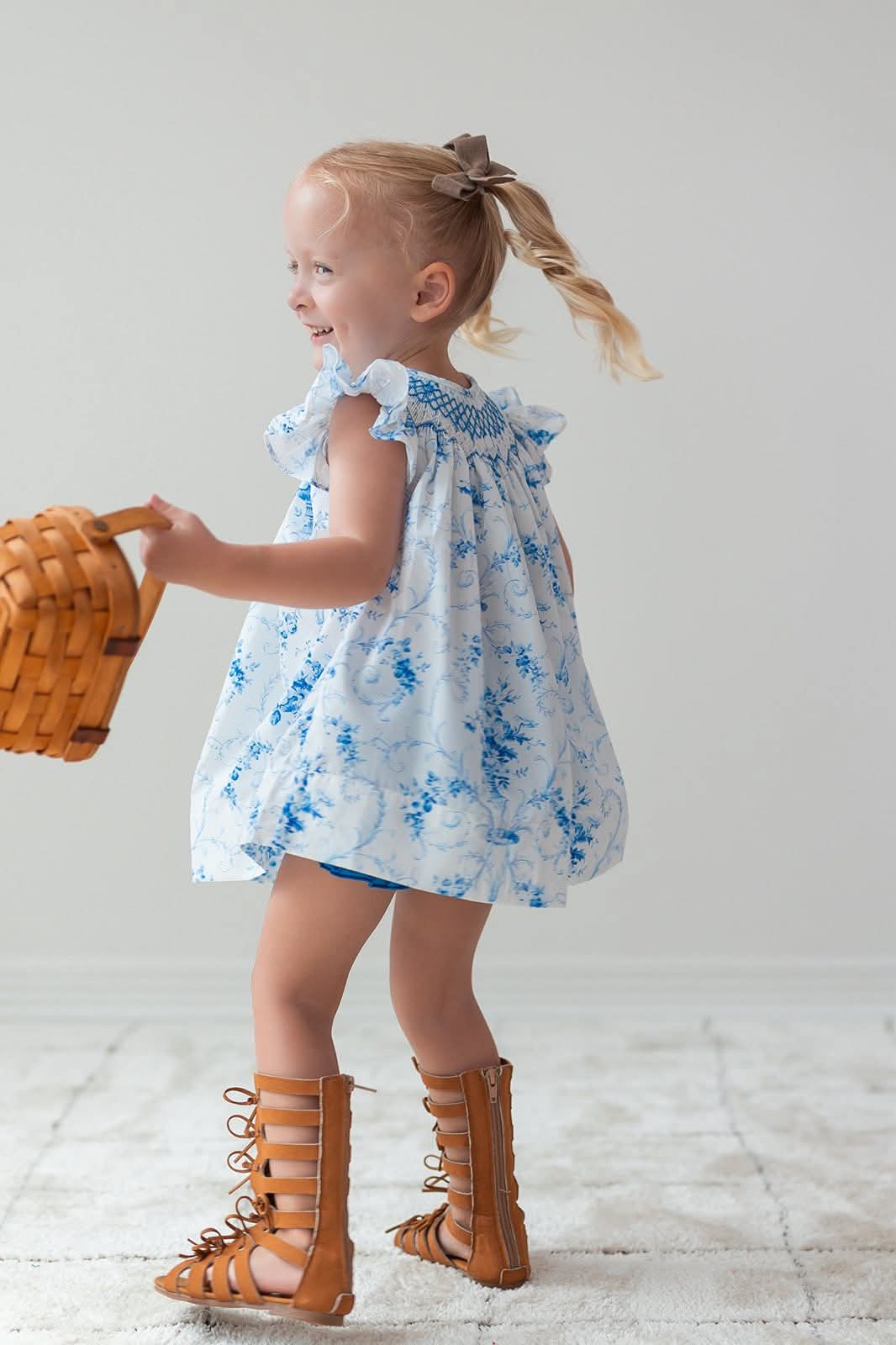 Lace up gladiator sandal