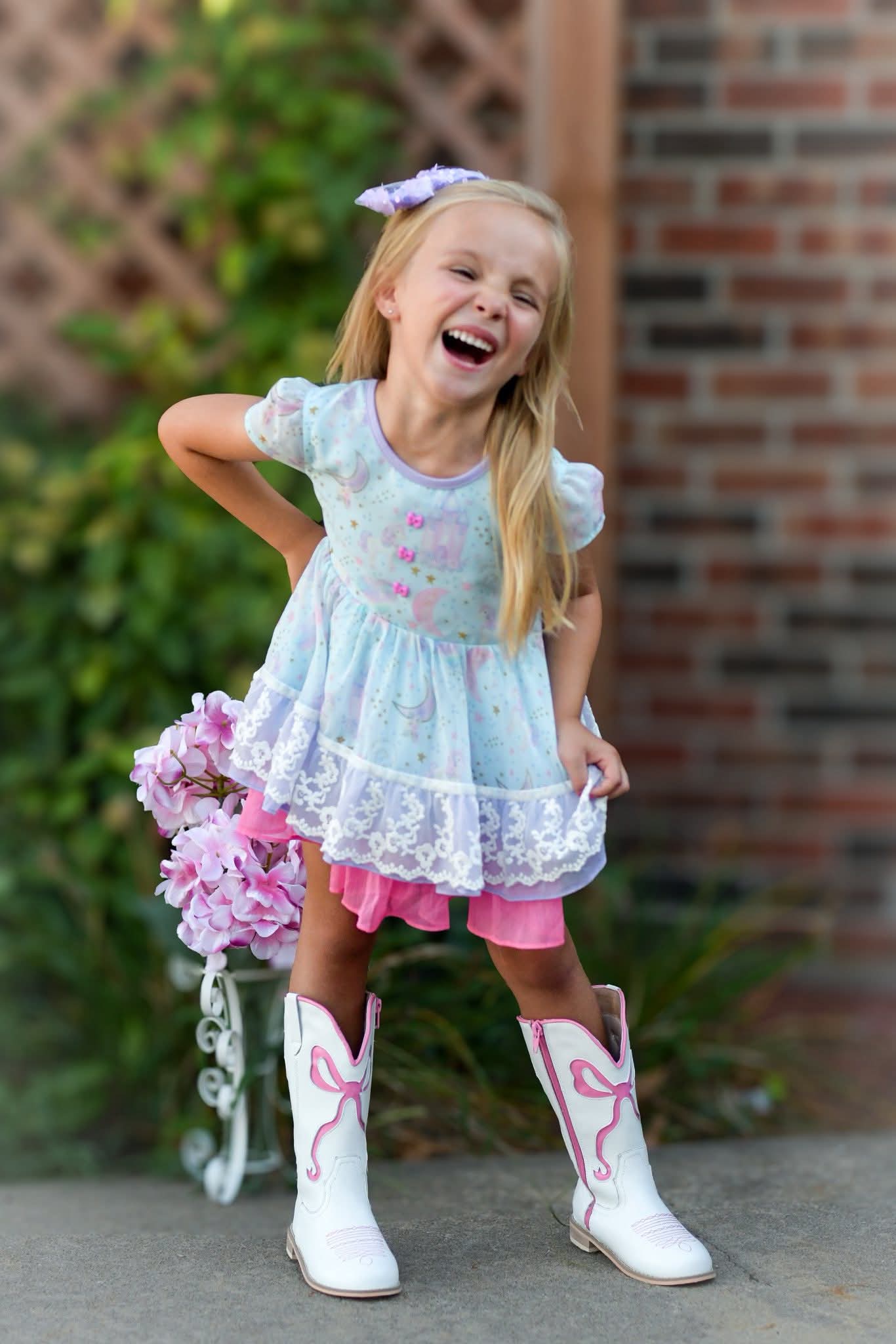 Put a bow on it cowgirl boots NEW STYLE
