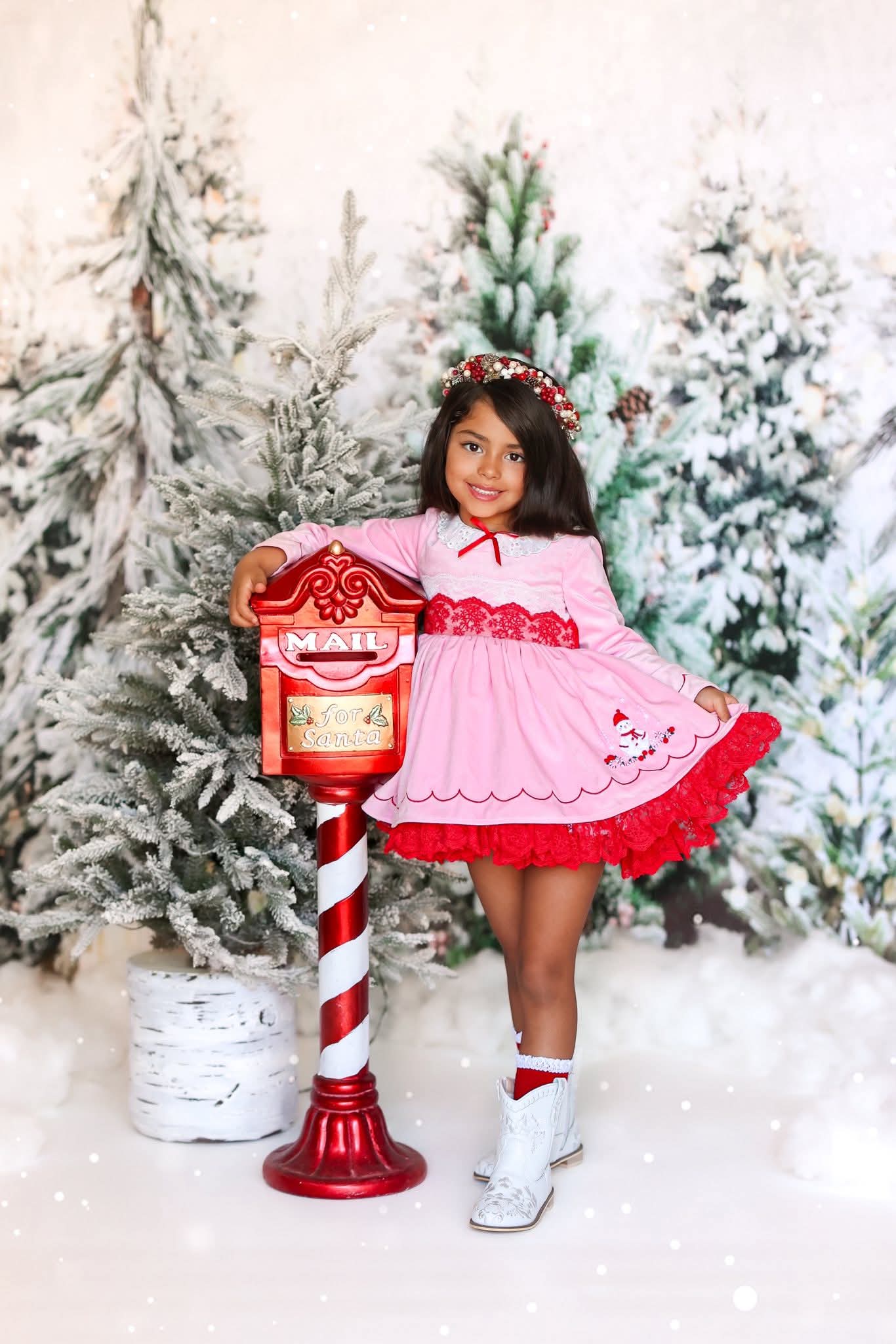 Embroidered floral cowboy boots Mom and me match