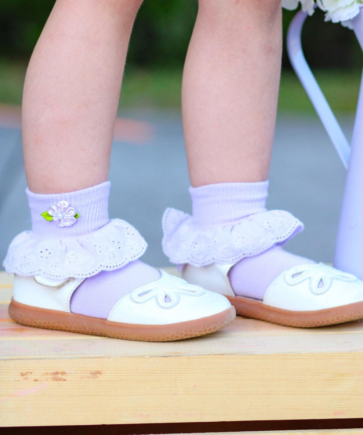 Flower Lace Ankle socks