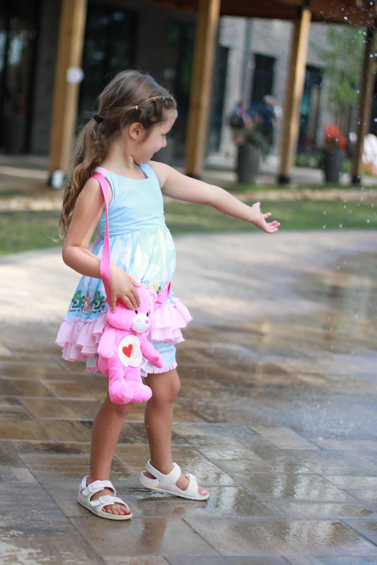 Care bear crossbody bag