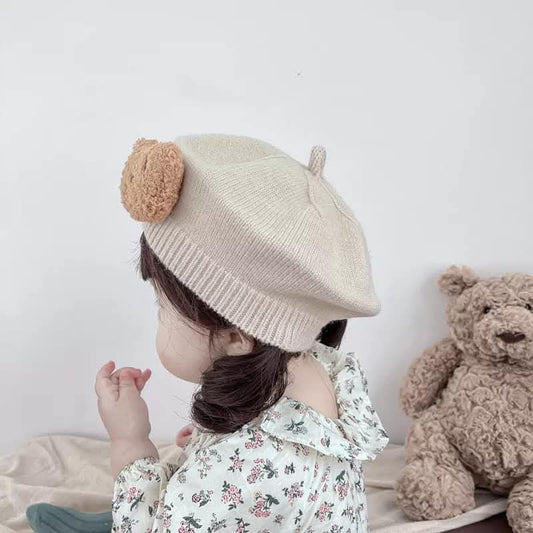 Teddy bear beret