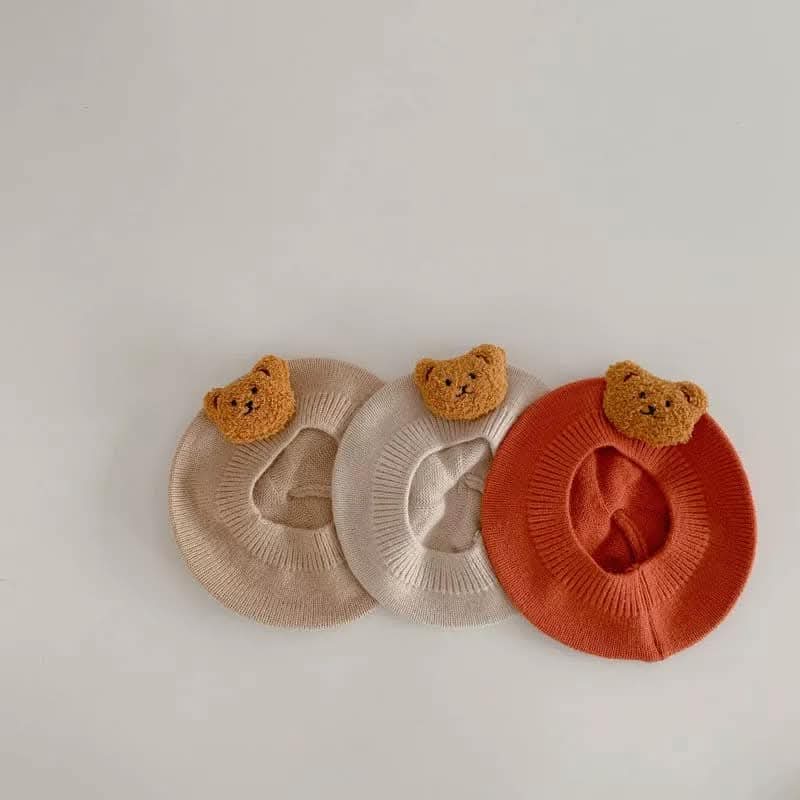 Teddy bear beret