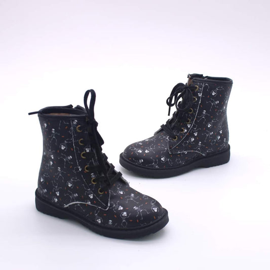 Halloween combat boots