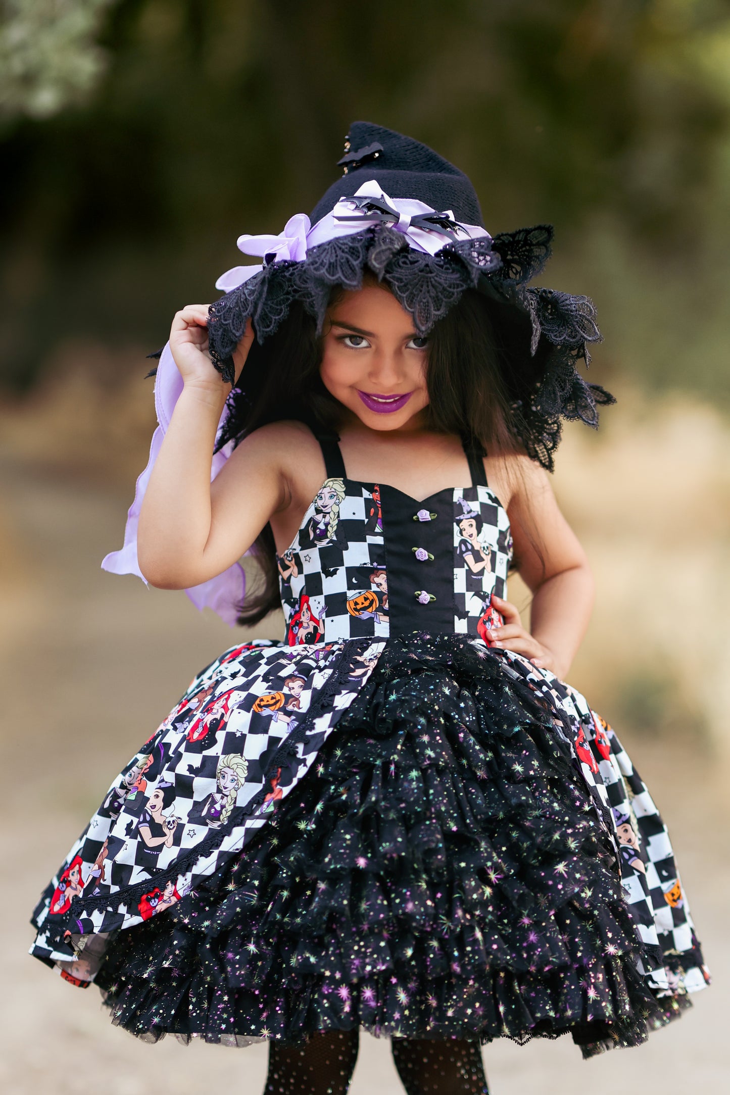 Midnight enchantress witch hat