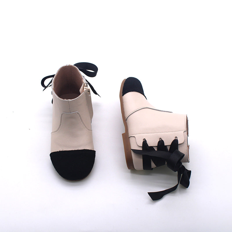 Marie ribbon ankle boot