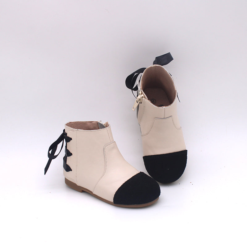 Marie ribbon ankle boot
