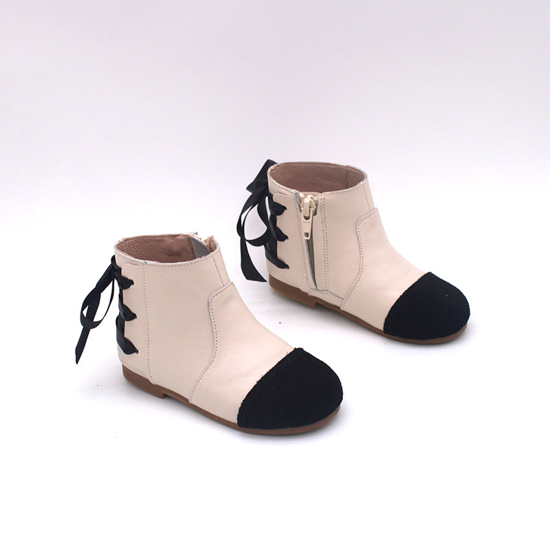 Marie ribbon ankle boot