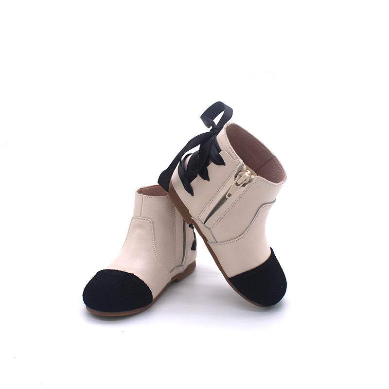 Marie ribbon ankle boot