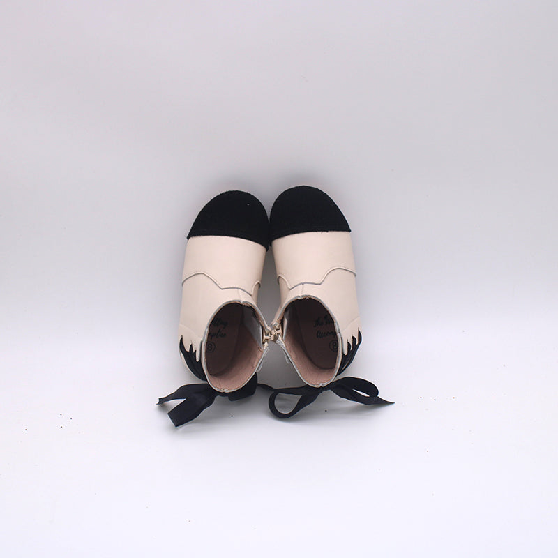 Marie ribbon ankle boot
