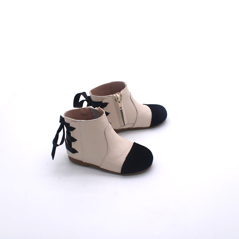 Marie ribbon ankle boot