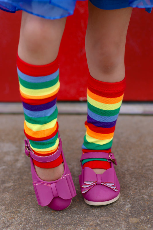 Starlite rainbow leg /arm warmers