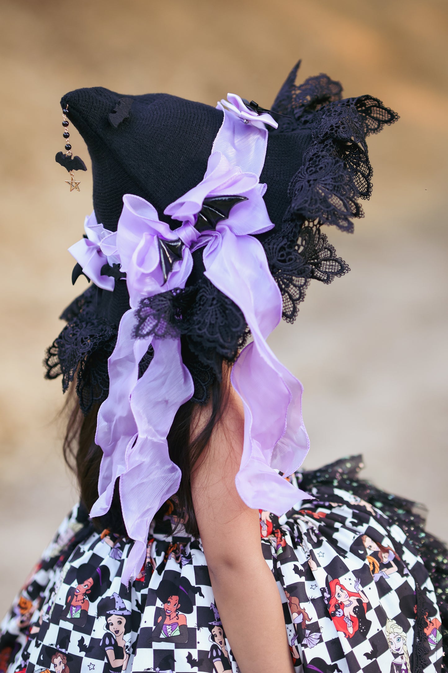 Midnight enchantress witch hat