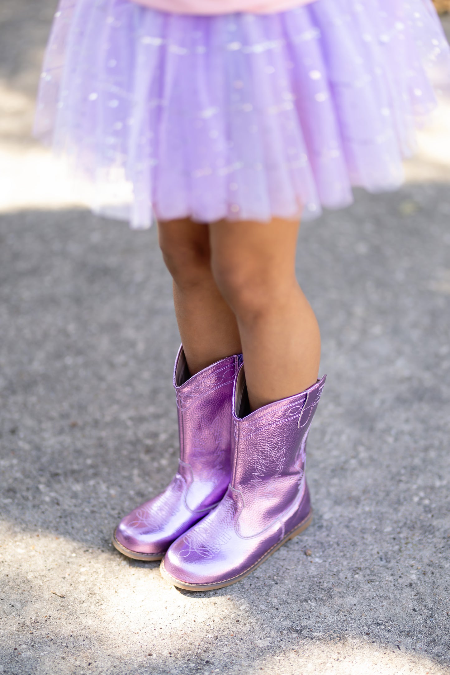 Kacey Metallic cowboy boots