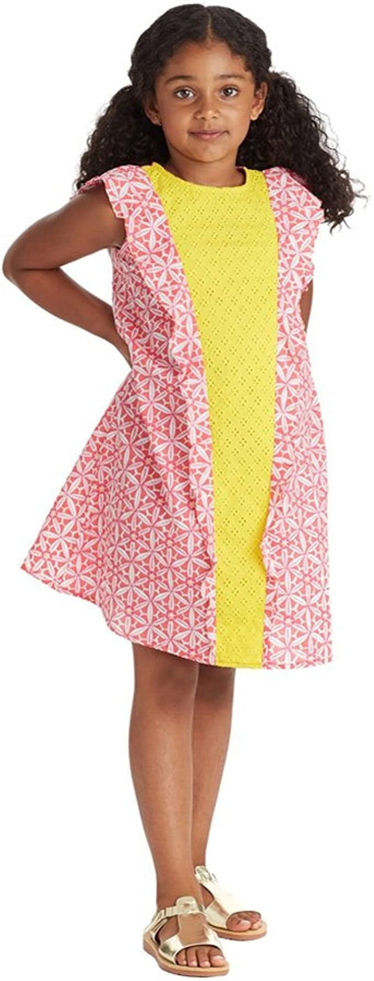 Masala Baby Sweet Ruffle Dress Honeysuckle Coral - 2