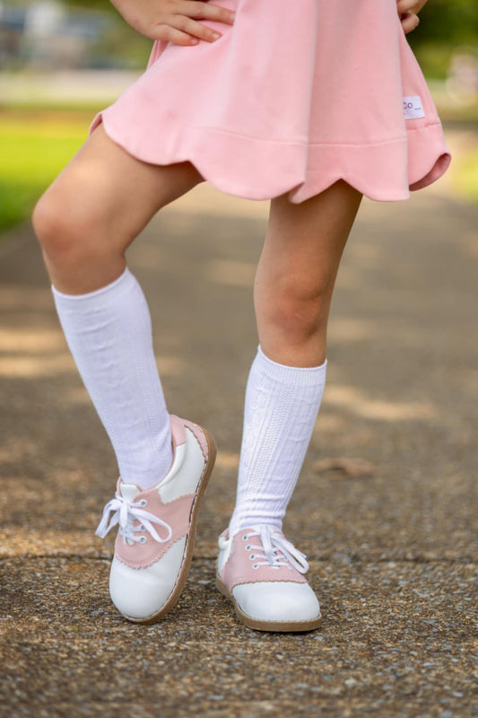 Saddle sweetheart girls vintage shoe