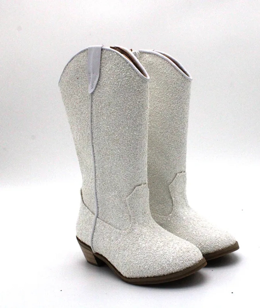Taylor Glitter Cowgirl Boots