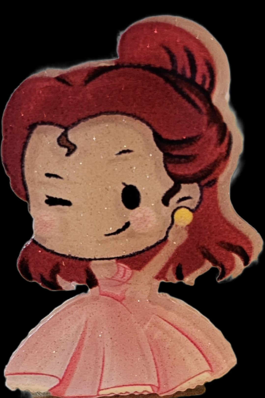 Princess Hair Clips (acrylic)