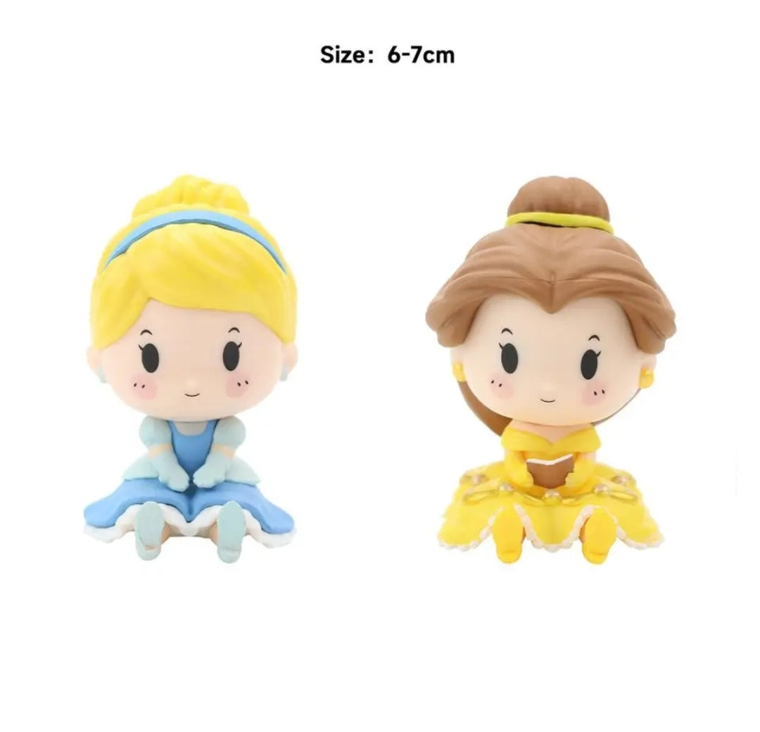 Princess figures set 6