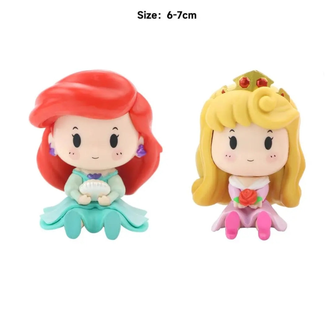 Princess figures set 6