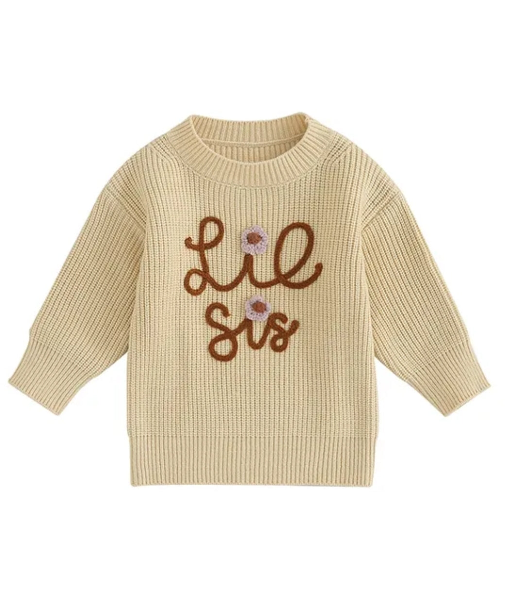 Lil sis / Big sis sweater