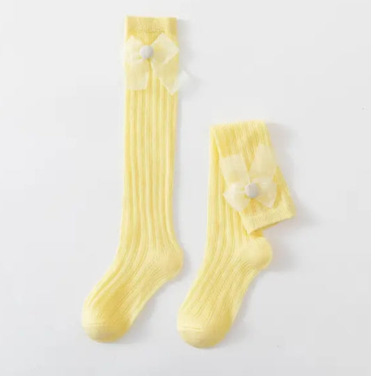 Summer Mesh knee highs