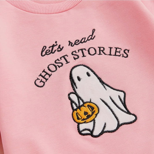 Halloween long sleeve shirts - ghost stories