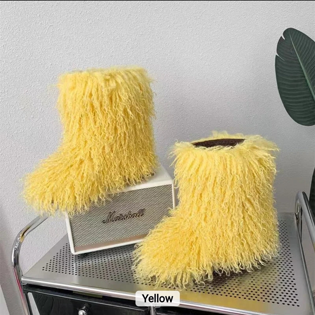 Mean one fur boots Adults