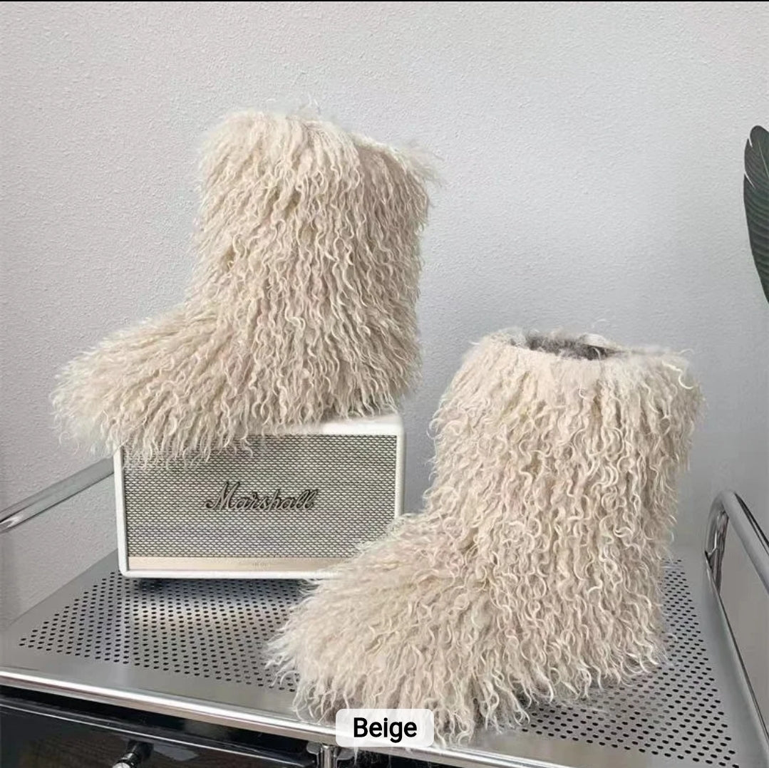 Mean one fur boots Adults