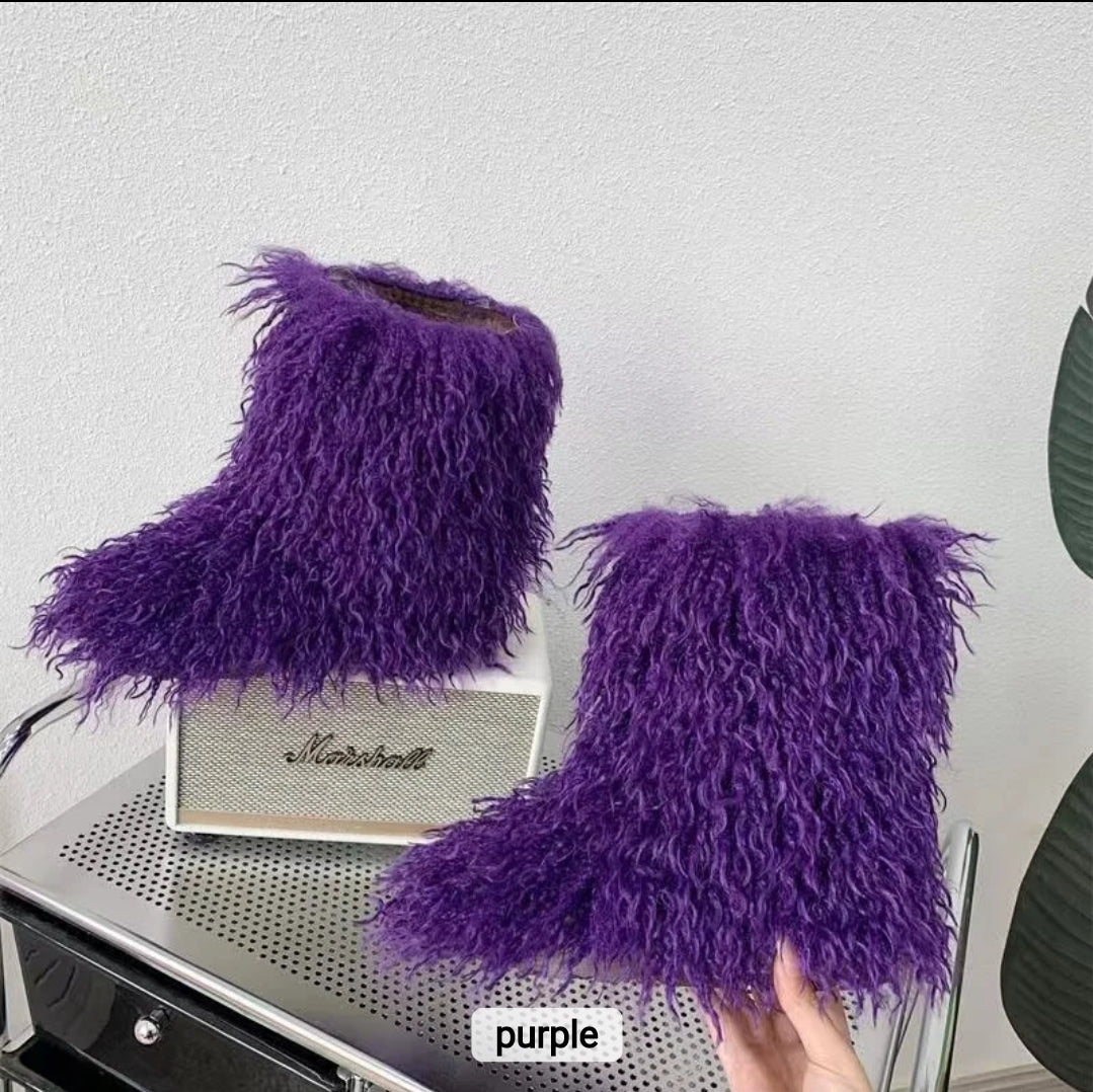 Mean one fur boots Adults