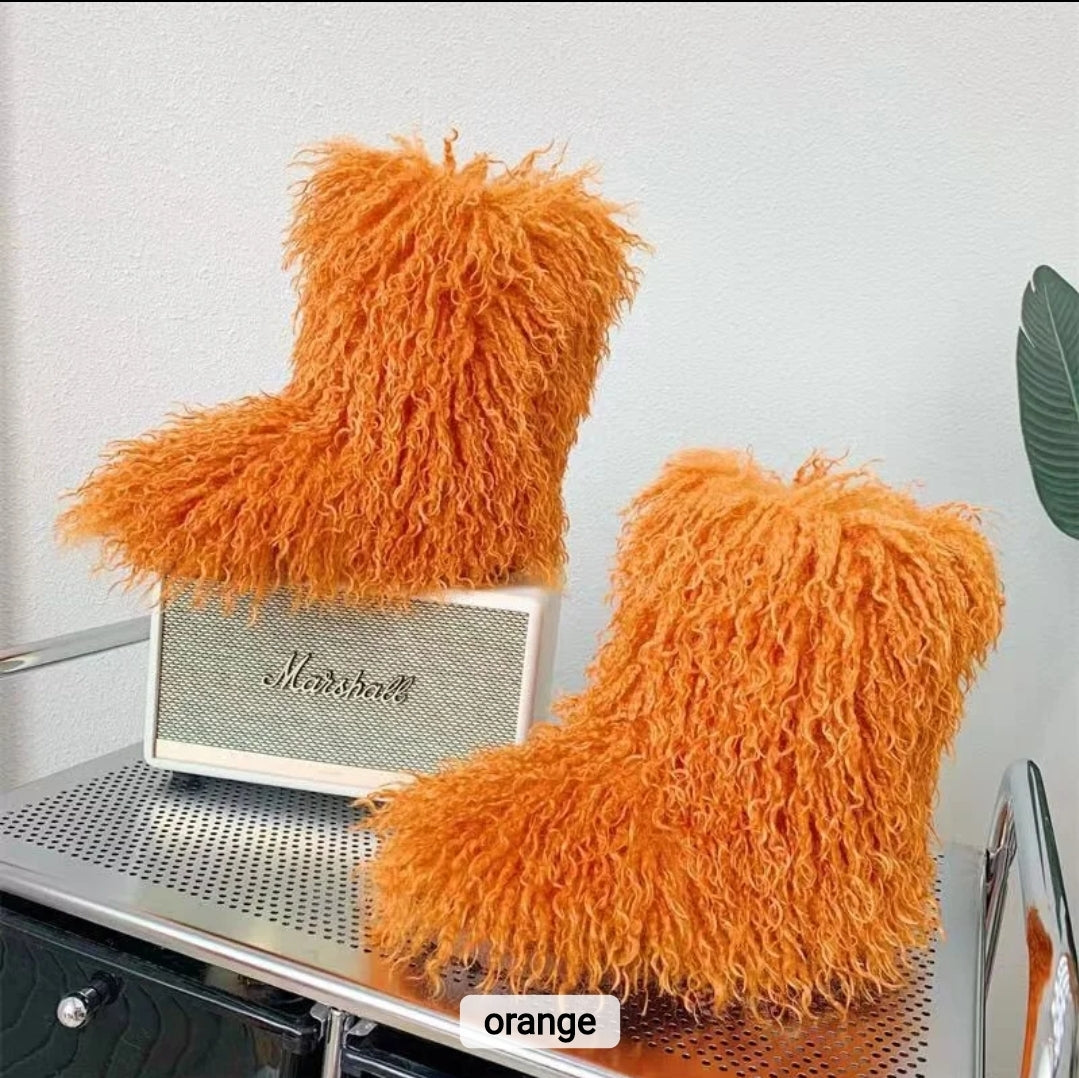 Mean one fur boots Adults