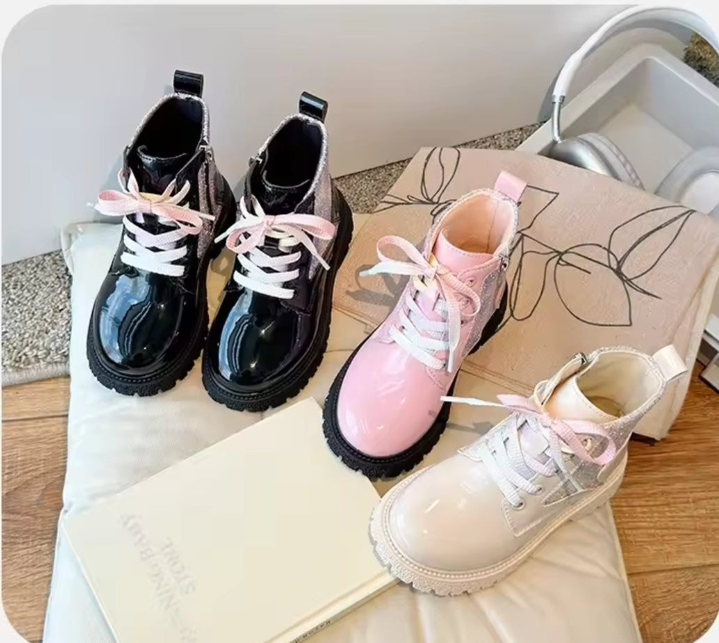 Cosmic cutie combat boots