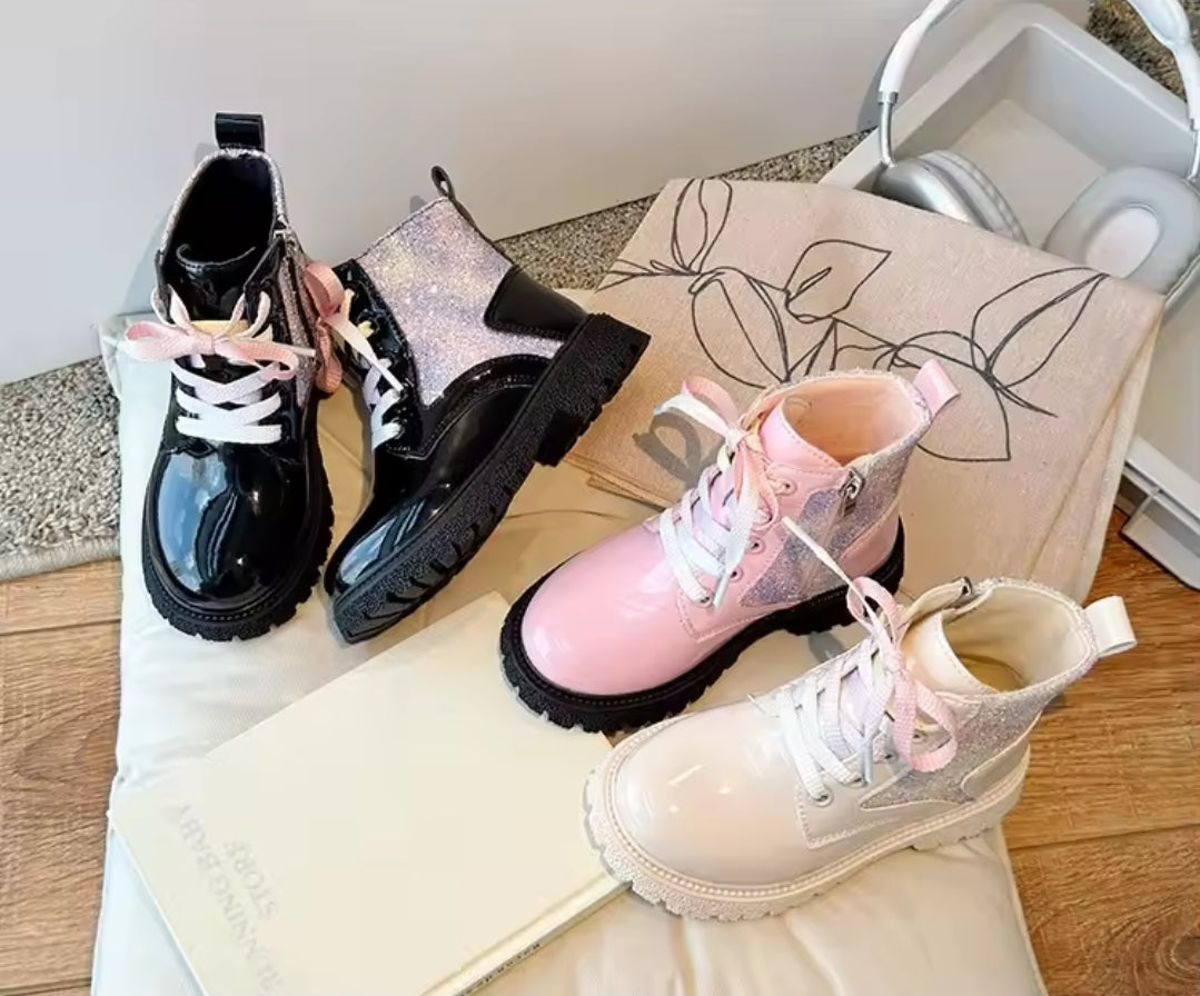 Cosmic cutie combat boots