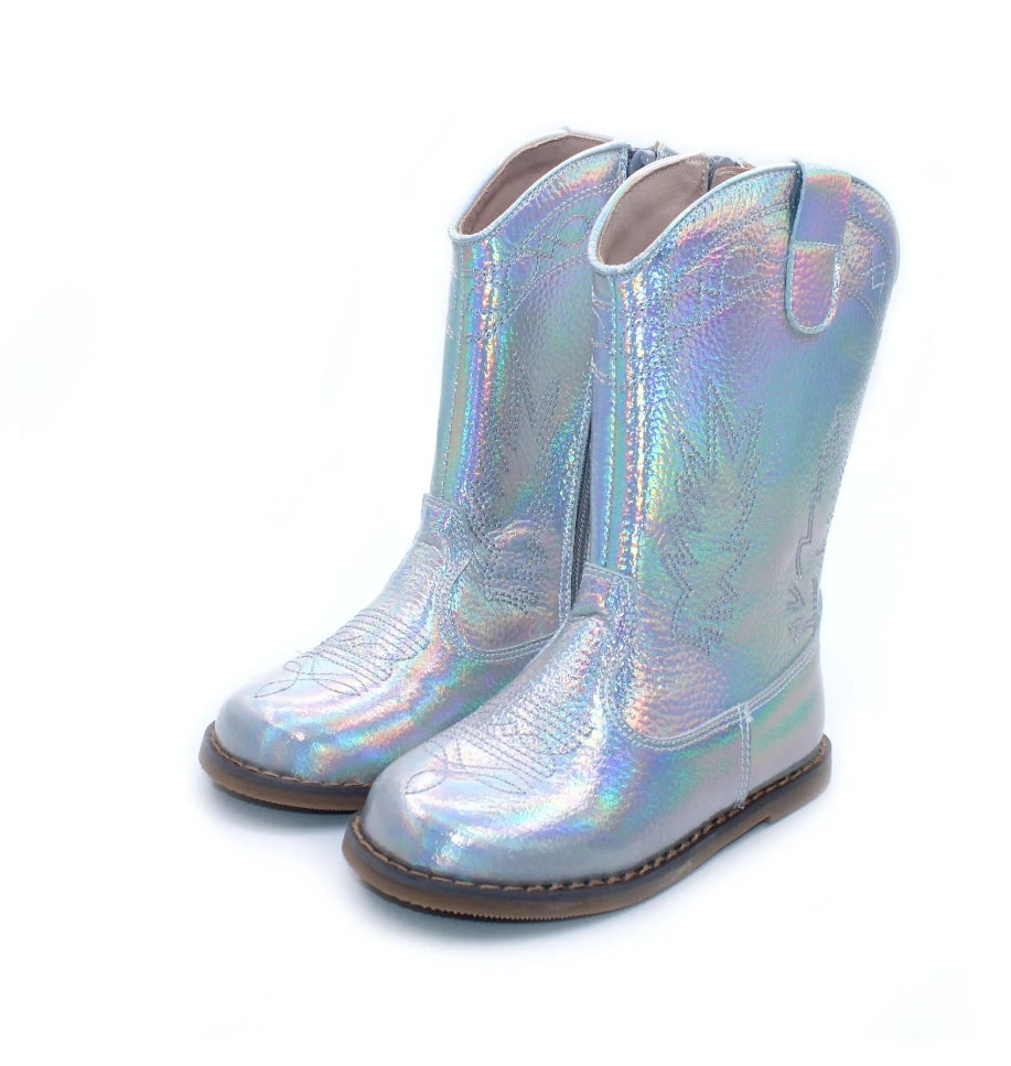 Kacey Metallic cowboy boots